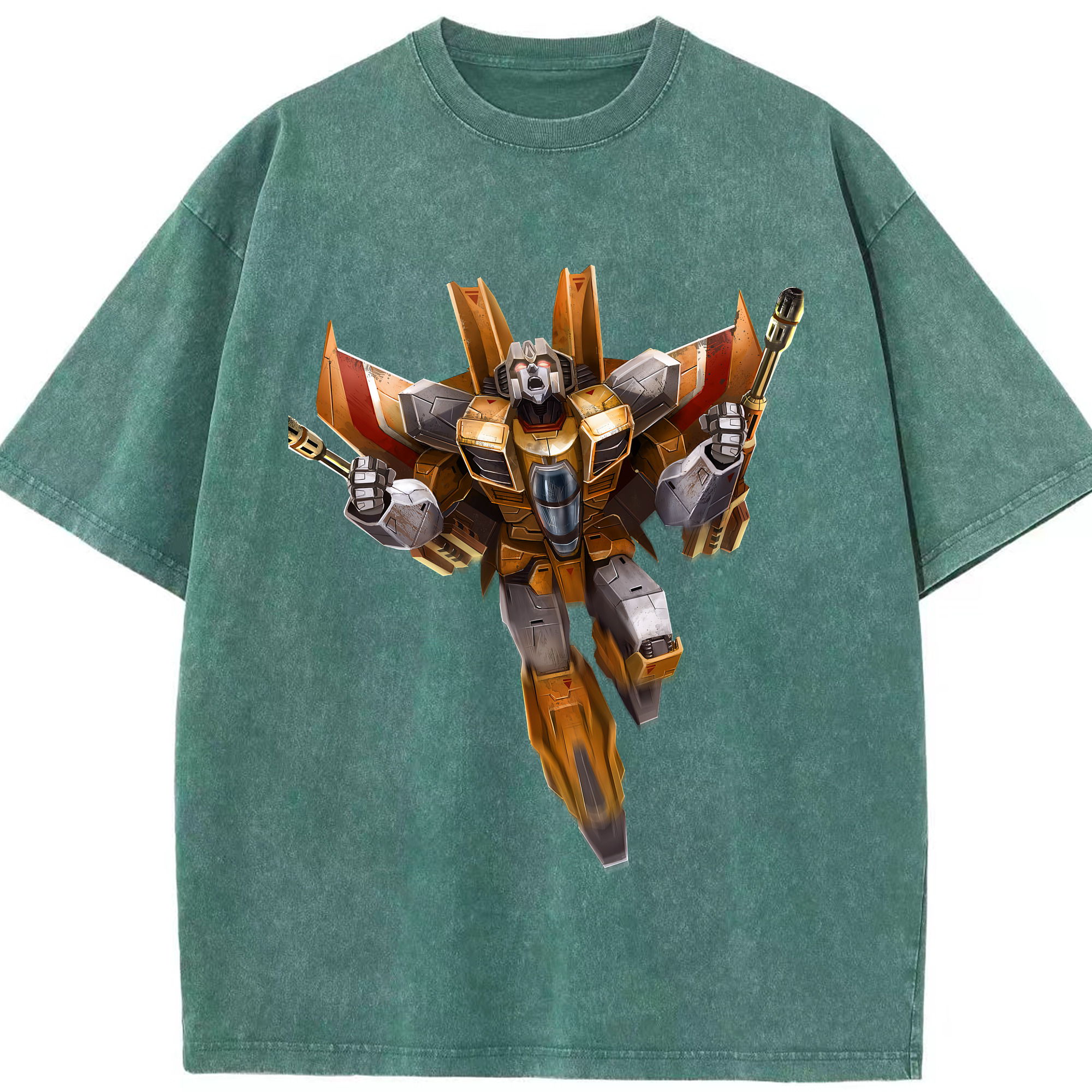 （画像用） Transformers トランスフォーマー 綿100% ヴィンテージ風 半袖Tシャツ（フロントプリント）
